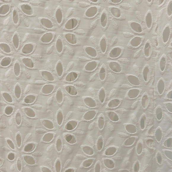 PALM Sophia Button Up White Eyelet Dress Coverup NWT - Picture 10 of 16